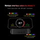 thumbnail image 3 of Universal Car Hud Head Up Display Claro Digital Velocímetro Conducción Segura Alta Definición Automóvil Ordenador Navegador Sweethay VI008827-02, 3 of 6