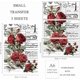 thumbnail image 2 of Juego de 3 calcomanías de transferencia con diseño de rosas para muebles y manualidades, de 12 x 6 pulgadas, con temática floral., 2 of 9