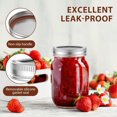 thumbnail image 3 of HLONK 30Pcs Canning Jar Lids with Rings Good Sealing Canning Lids Practical Mason Jar Lids Metal Jar Lids Jar Canning Lids with Date Line for Mason Jar Canning Food Spices, 3 of 10
