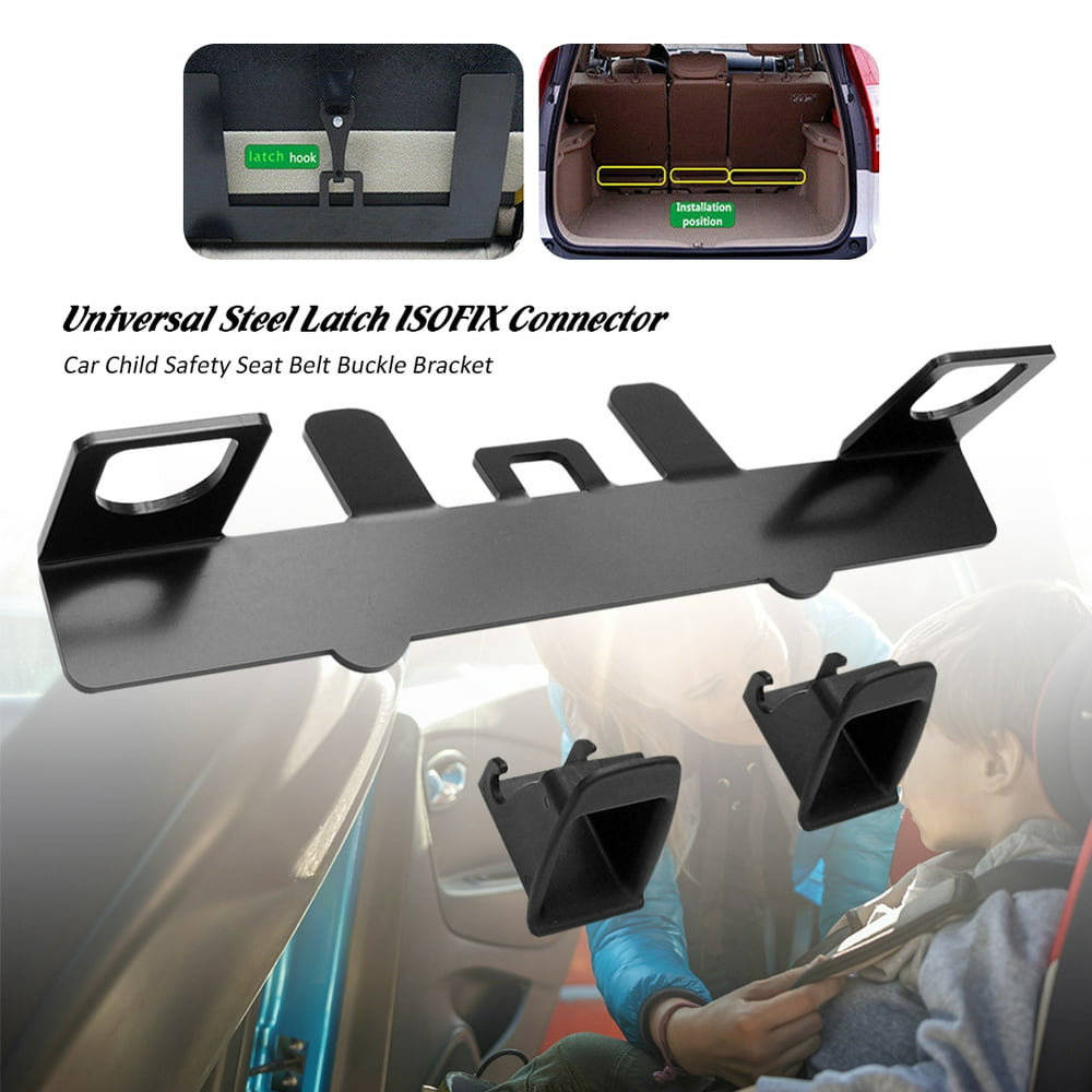 Cars ISOFIX Latch Interface Mount Bracket, Child Universal Steel Latch