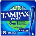 thumbnail image 1 of Tampones Tampax Pearl para Flujo Abundante, 8 Unidades, 1 of 5