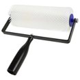 thumbnail image 2 of Cement Floor Defoaming Tool Self Leveling Concrete Roller Epoxy Floor Paint Construction 10.6X10.2X3.3in White Plastic 1Pack, 2 of 5