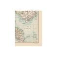 thumbnail image 2 of Historic Map - Farther India - Bartholomew 1892 - Vintage Wall Art, 2 of 4