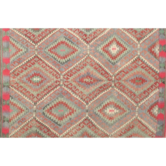 Ahgly Company Indoor Rectangle Contemporary Light French Beige Brown Southwestern Area Rugs, 8' x 10'