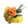 thumbnail image 1 of Liquidación de Ahorro, Ramo de peonías de pared de rosas con escritura a mano, flores de imitación, decoración del hogar Akmoler, 1 of 8