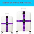 thumbnail image 2 of SHAR Sangle à Bagages Réglable - Violet, 2 of 4