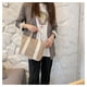 thumbnail image 5 of Bolsos de paja para mujer, bolso de mano grande para playa de verano, bolso de hombro tipo bandolera tejido hecho a mano, bolso de hombro tejido, bolso de paja, 5 of 5
