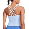 thumbnail image 1 of Sujetador deportivo HeyNuts Athletic Zeal para mujer, color azul, talla XS, 1 of 5