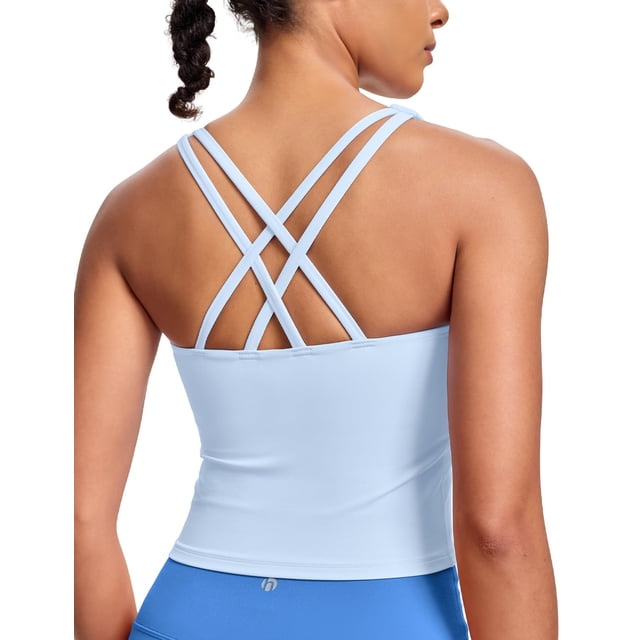 Sujetador deportivo HeyNuts Athletic Zeal para mujer, color azul, talla XS