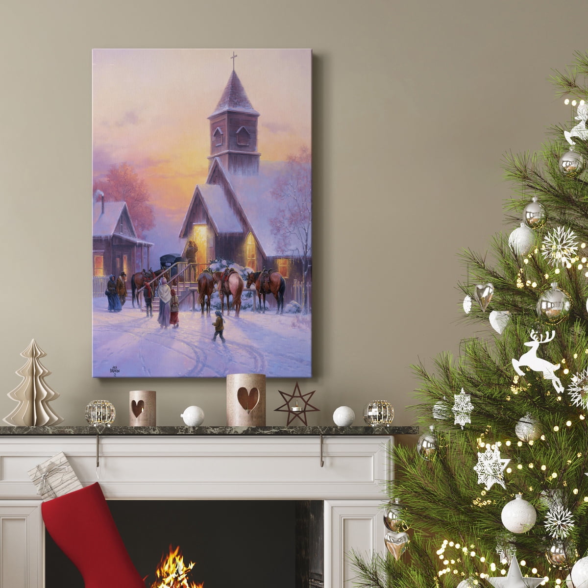 Sunday Service- Gallery Wrapped Canvas