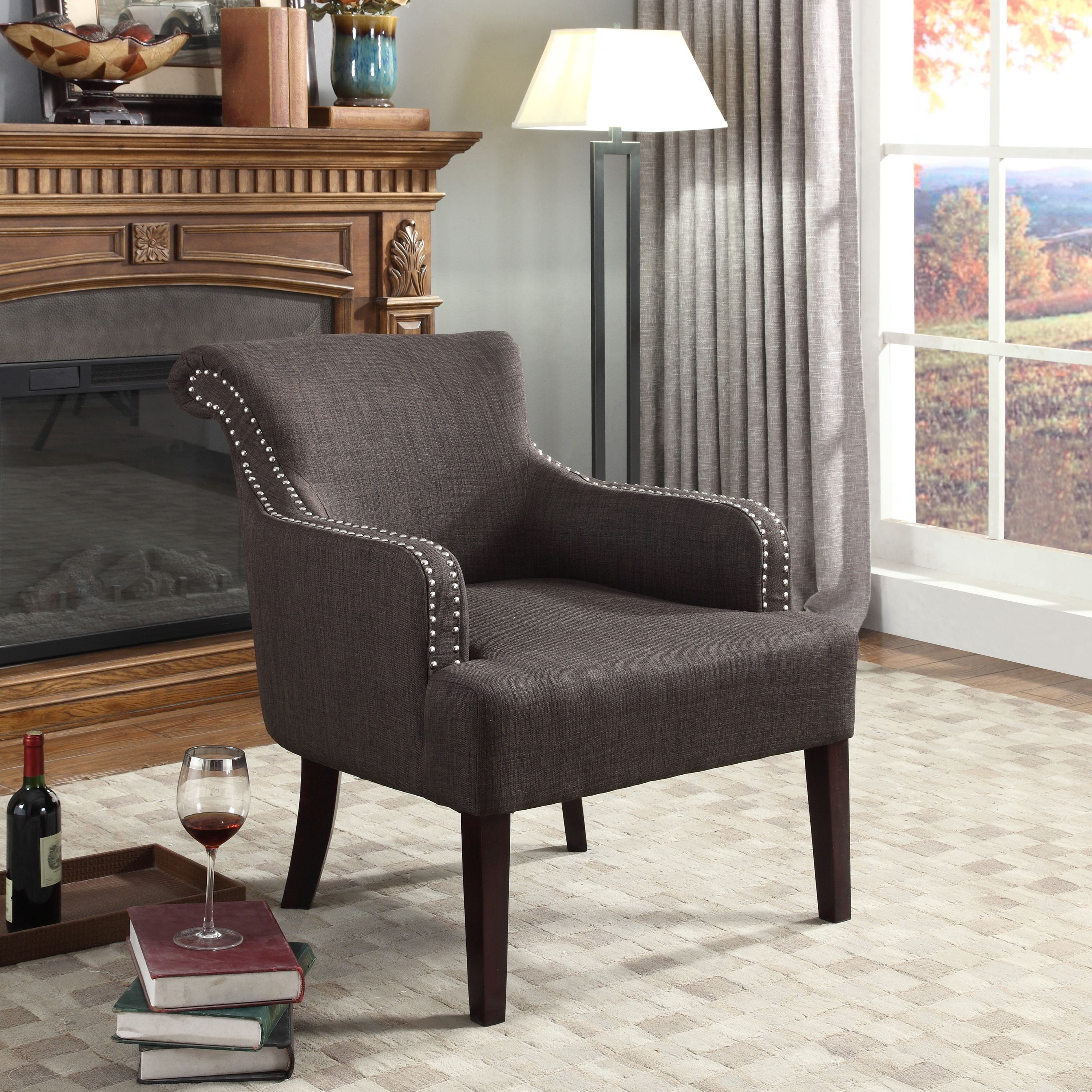 Best Master Furniture's Regency Living Room Accent Chair ...
