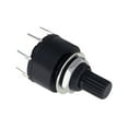 thumbnail image 6 of RS16 Band Switches 16MM Rotary Band Switches 15MM Axes Band Switches 1Poles 5/6/8 Position 2Poles 3/4 Position, 6 of 18