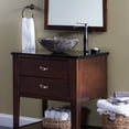 thumbnail image 7 of Novatto NOSV-CM Coffee Marble Natural Stone Vessel Sink, Brown with White Veining, 17-Inch Diameter, 7 of 7