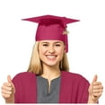 thumbnail image 4 of MIASHUI Kids Kindergarten Graduation Caps with Tassel Preschool Uniform Accessories,Red,S, 4 of 4