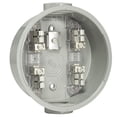 thumbnail image 2 of Base Medidor de Luz IUSA 4 Terminales De Latón gris, 2 of 4