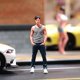 thumbnail image 4 of Figura masculina en miniatura a escala 1/64, objetos de colección, accesorios de escena, figuras en miniatura pintado a mano, 4 of 9