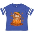 thumbnail image 3 of Inktastic Owl in a Pumpkin- Cute for Halloween and Thanksgiving Boys or Girls Toddler T-Shirt, 3 of 5
