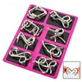 thumbnail image 1 of Wmool Nine Bule Eonal Toys Metal Puzzle tie lo Nice U8 Interl, 1 of 9