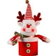 thumbnail image 2 of Elderly Figures Candy Boxes, Christmas Decorations Fabric Bags, Large Capacity Knitted Fabric, Foldable Candy Bags, Portable Christmas Gift Bags, for Bedroom, Knitted Fabric Material, 2 of 6
