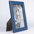 thumbnail image 3 of Weathered CHARLOTTE NAVY-BLUE WOOD frame by Lawrence - 4x6, 3 of 3
