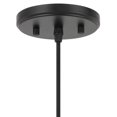 thumbnail image 2 of Worldwide Lighting E80017-001 8.63 x 7.25 x 7.25 in. Remington 1-Light Concrete Grey Shade Pendant, Black, 2 of 5