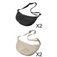 thumbnail image 1 of 4pcs Women Girls Dumpling Bun Work Purse Casual Nylon Shoulder Bag Hugo none, 1 of 10
