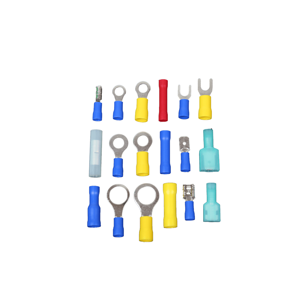 K-Tool 87 360pc Insulated Solderless Electrical Wire Terminals