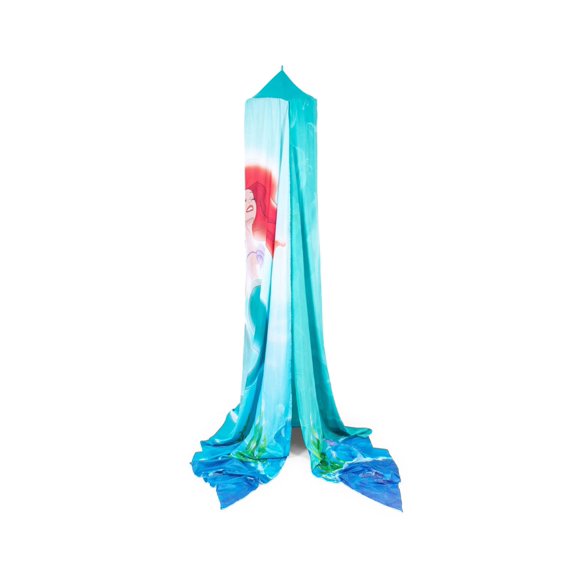 Disney The Little Mermaid Ariel Ceiling Bed Canopy | Hanging Curtain Netting