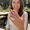 thumbnail image 5 of Pompeii Certified 5Ct Cushion Diamond Square Engagement Ring Lab Grown Solitaire, 5 of 5