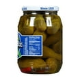 DelDixi Hot Dill Pickles, 32 oz