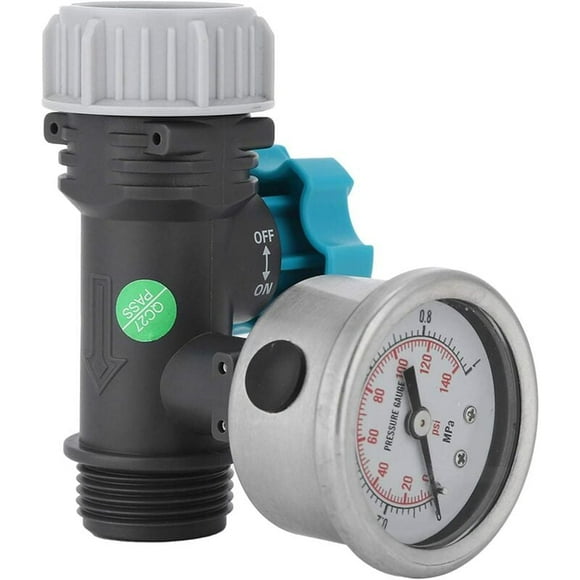 Water Pressure Regulator Valve for Meaningful Gift, Professional Practical Gauge with Adjustable Pressure, Maintains Continuous Pressure for Tools Protection, Compatible with