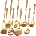 thumbnail image 1 of Juego de utensilios de cocina Standcn dorado de acero inoxidable 18/10 x9, 1 of 8