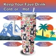 thumbnail image 3 of 40oz Pitbull Dog Tumbler with Handle and Straw, Funny Stainless Steel Insulated Cup with Lid and Straw, Travel Coffee Mug Water Bottle, Birthday Mothers Day Gifts for Women Men Animal Lovers, 3 of 6
