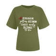 thumbnail image 4 of Camiseta de mujer Camisetas divertidas y lindas de manga corta Camiseta con estampado divertido Camiseta con estampado de letras Tops Blusa Regalo para mujeres OAVQHLG3B Store lin121212, 4 of 4