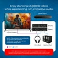 thumbnail image 3 of OREI HDMI UltraHD 4K @ 60Hz Audio Extractor Converter - SPDIF + 3.5mm Output (HDA-912), 3 of 10