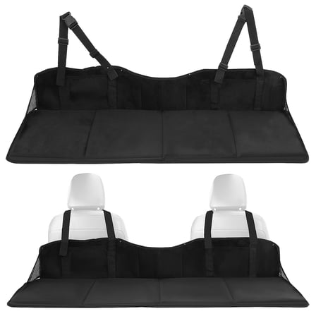 BESTYASH Black Flocking Car Mattress for SUV and Truck Back Seat Camping, Travel, Outdoor Gear and Accessories