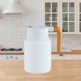 thumbnail image 3 of Double Wall Insulated Thermal Coffee Carafe 1.3L Water Tea Jug Stainless Steel Coffee Pot Milk Kettle for Drom Kitchen Hotel, 3 of 8