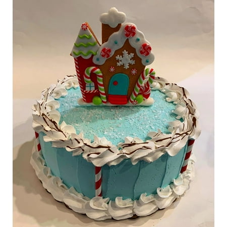 Christmas Jaffa Cakes Fake Christmas Cake Limited Edition Vintage style Retro Holiday Cake Dezicakes ()