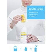 DutyBox Kitchen Cleaning Supplies, Alkaline-Free All-Purpose Cleaner, Kitchen Cleaner, Household Cleaning (1 Reusable Spray Bottle with 4 Refill Packs)