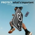 thumbnail image 3 of for iPhone 16 Case Clear, Shockproof Protective Phone Bumper for Apple iPhone 16 6.1 inch - Clear, 3 of 7