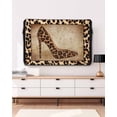 thumbnail image 3 of Outdoor TV Cover 30 to 32 Inch Weatherproof, Leopard High Heel Waterproof TV Screen Protector for Outside Decor with Zipper and Pocket 30"L x 19"H&nbsp; , Animal Textured Heel Shoes, 3 of 7