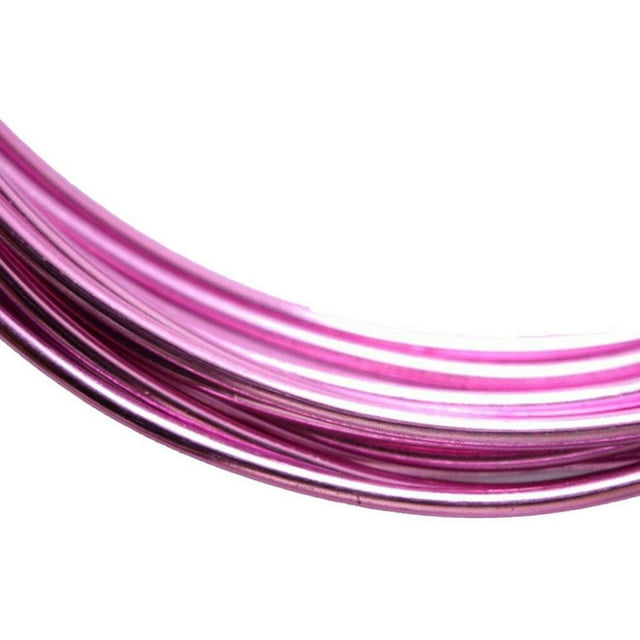 fastboy Aluminum Wire Thickness Bendable Wires Bike Easy to Use Handy Installation Durability Rust-proof for Crafts DIY light pink
