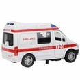 thumbnail image 5 of Alloy Toy Car, 1:32  Sound And Light Ambulance Toy, Ambulance Toy For Kids Boys Home Girls Gifts, 5 of 8