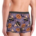 thumbnail image 4 of Bingfone Vintage Halloween Black Cat Men's Underwear - Casual Stretch Boxer Briefs-Large, 4 of 7
