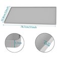 thumbnail image 4 of 1 Uds. Alfombrilla debajo del fregadero 78,7*55,8 pulgadas para cocina impermeable, alfombrillas protectoras de silicona debajo del fregadero, gris claro, 4 of 5