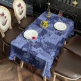 thumbnail image 2 of Pioneer Flower Floral Print Pattern Rectangle Tablecloth 60"x120", Waterproof Polyester Table Cloth, Wipeable Spillproof for Dining Camping Indoor Outdoor, 2 of 6