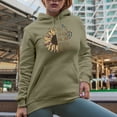 thumbnail image 2 of Life Is Tough Darling But So Are You Quote with Sunflower & Butterflies Art Merch Gift, Sand Hooded Sweatshirt or Hoodie, 3XL, 2 of 5