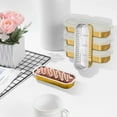 thumbnail image 6 of Aluminum Foil Mini Loaf Pans with Lids 6.8 oz 6.5 x 2.6 x 2 Inch Disposable Rectangle Baking Cups Muffin Tins Brownie Ramekins Loaf , Bread Baking Containers, 6 of 6