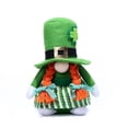 thumbnail image 3 of 2Pcs St Patricks Day Decorations Gnome Plush, Green Dwarf St Patricks Day Elf St. Patricks Day Decor Gift Green (St.Patrick's Day), 3 of 9