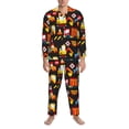 thumbnail image 4 of Kll Construction Truck Sleepwear Mens Flannel Pajamas,Long Cotton Pj Set, 4 of 9